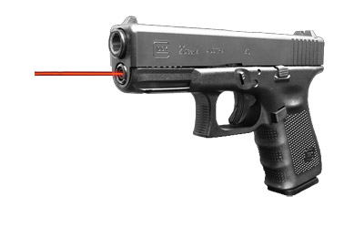 Lasermax LMS-23-G4 For Glock 23 Gen 4 Hi-Brite Red