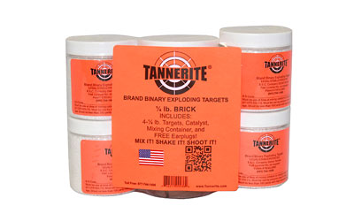 Tannerite Qtrt Brick 1/4lb Target 4/pk