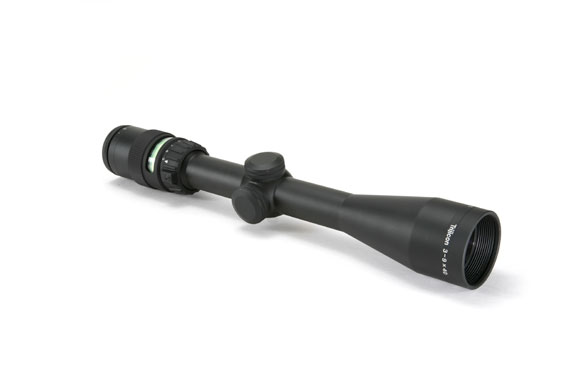 Trijicon AccuPointÂ® 3-9x40 Riflescope with BAC, Green Triangle Post Reticle, 1 in. Tube