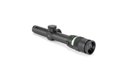 Trijicon AccuPointÂ® 1-4x24 Riflescope German #4 Crosshair with Green Dot, 30mm Tube