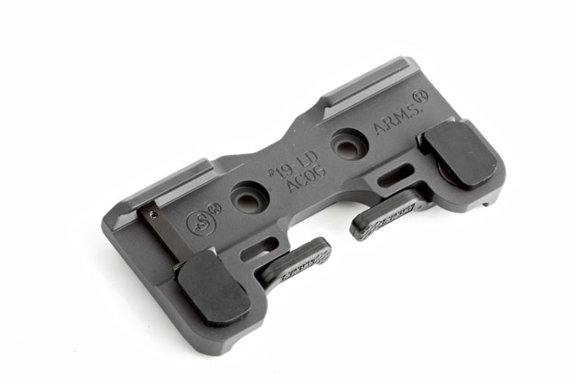 A.R.M.S., Inc. A.R.M.S.Â® #19LD ACOG Low Dual Throw Lever Mount