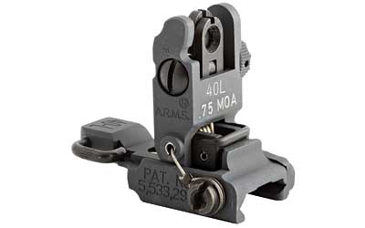 A.R.M.S. Low Profile Flip Up Rear Sight