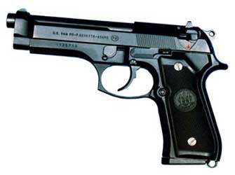 Beretta M9 9mm 4.9