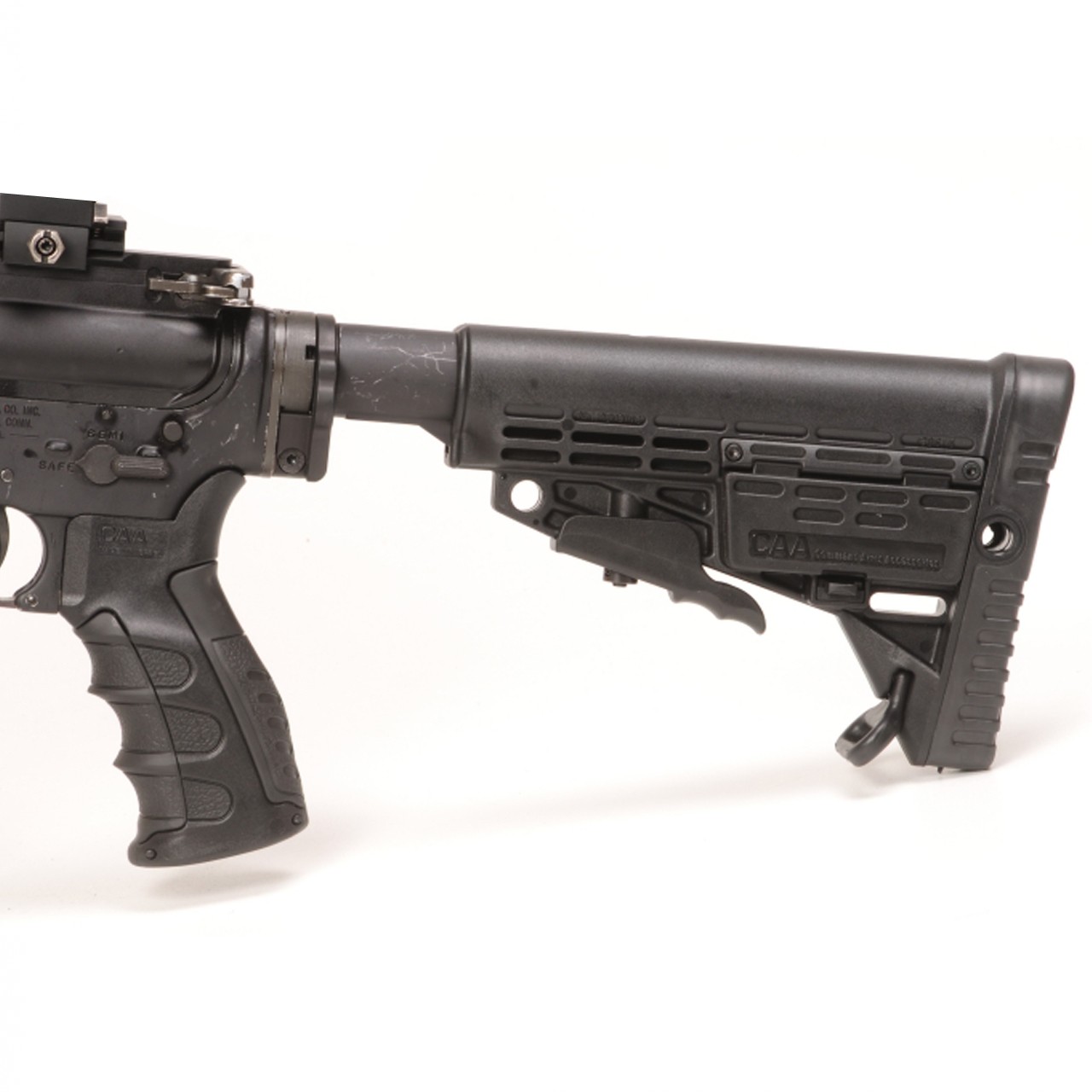 CAA CAA CBST 6-POS AR15 Stock + Rail & Buffer