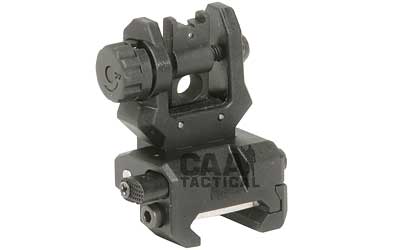 CAA CAA Low Profile Rear Flip Sight Black