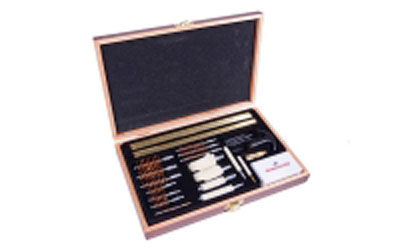 Winchester Univ Clng Kit 30 Pc Wood Case