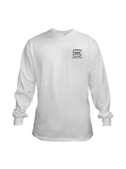 Glock Glock Shooting Sports Long Sleeve T-Shirt - White Medium