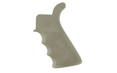 Hogue AR15 Finger Grooves Beavertail Grip Olive Drab