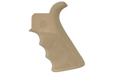 Hogue AR15 Finger Grooves Beavertail Grip Desert Tan