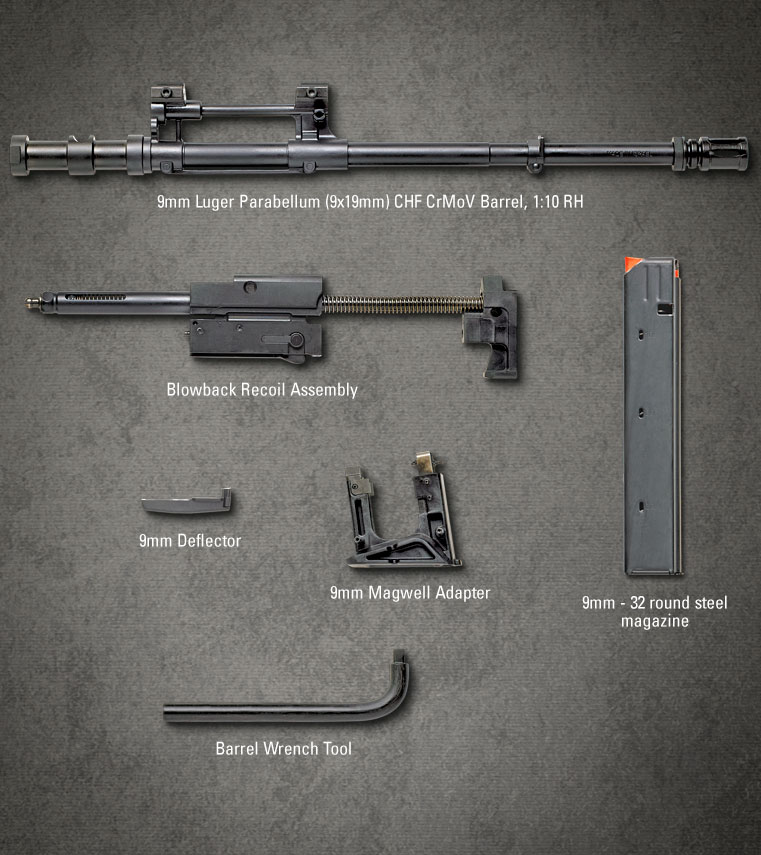 IWI US, Inc IWI Tavor SAR Conversion Kit 9mm 32rd