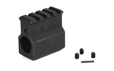 LBE Unlimited Lbe .750 Gas Block With Rail Black