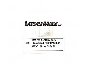 Lasermax Btry Glock 26,27,29,30,36 LMS-319 Photo 1