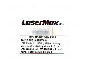 Lasermax Btry Old Style Glock/sig