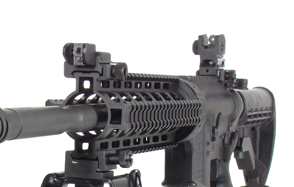 Leapers, Inc. - UTG UTG Model 4 Low-pro Flip-up Front Sight for Handguard