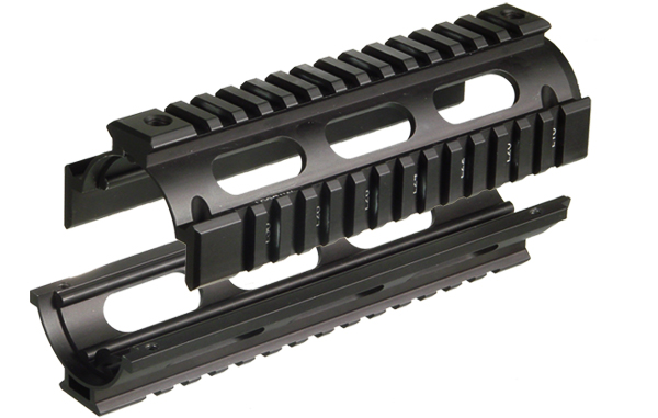 UTG PRO Model 4/AR15 Car Length Drop-in Quad Rail, Black