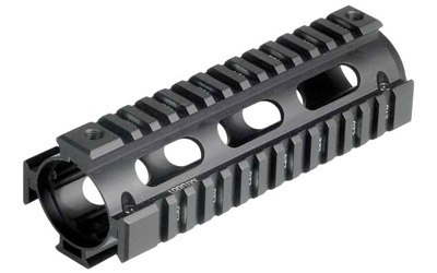 UTG PRO Model 4/AR15 Car Length Drop-in Quad Rail, Black MTU001 | Black ...