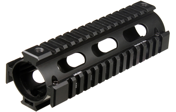 UTG PRO Model 4/AR15 Car Length Drop-in Quad Rail, Black