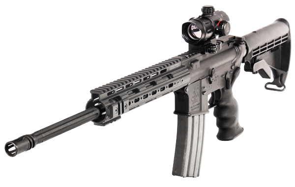 Leapers, Inc. - UTG UTG PRO Model4/AR Mid Length Super Slim Free Float Handguard