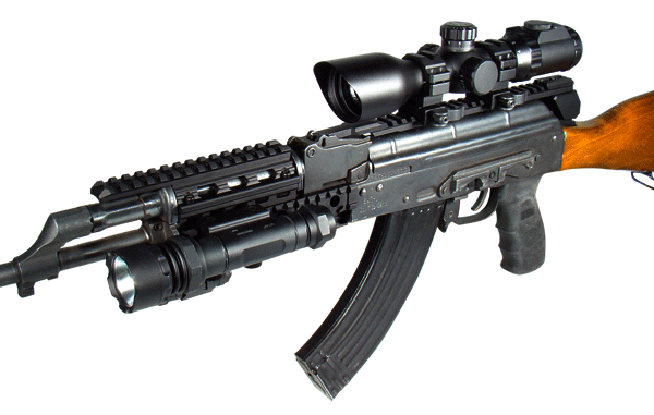 Leapers, Inc. - UTG UTG PRO Made in USA Universal AK47 Quad Rail Handguard