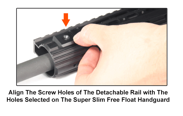 Leapers, Inc. - UTG UTG PRO Rail for Super Slim Free Float Handguard, 2 Slots