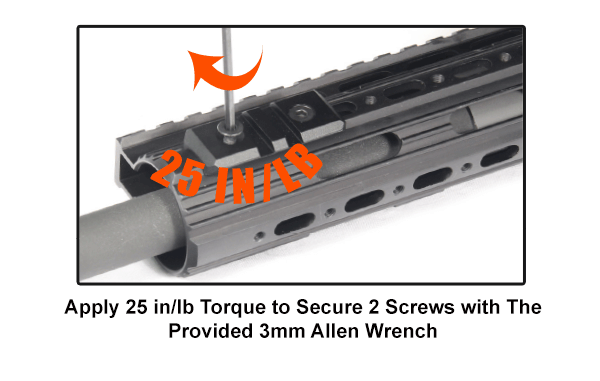 Leapers, Inc. - UTG UTG PRO Rail for Super Slim Free Float Handguard, 2 Slots