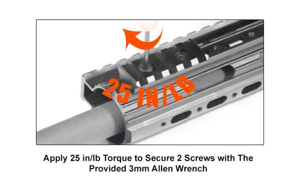 Leapers, Inc. - UTG UTG PRO Rail for Super Slim Free Float Handguard, 5 Slots