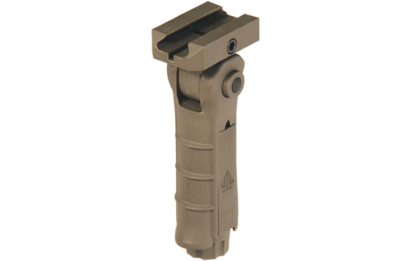 Leapers, Inc. - UTG UTG Ambidextrous 5-pos Foldable Foregrip, Flat Dark Earth