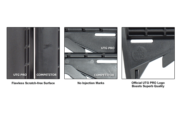 Leapers, Inc. - UTG UTG PRO Made in USA 6-Position Mil-Spec Stock Assembly