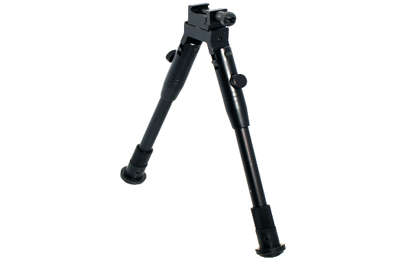 UTG Shooter's Sniper Bipod, Rubber Feet, Height 8.7