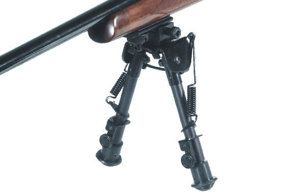 Leapers, Inc. - UTG UTG Tactical OP Bipod, Rubber Feet, Center Height 6.1