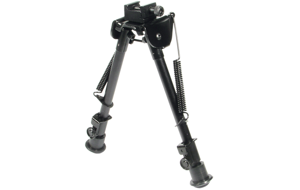 UTG Tactical OP Bipod, Rubber Feet, Center Height 8.3