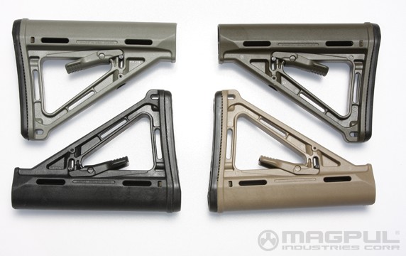 Magpul MOE Carbine Stock Mil-Spec - Black MAG400-BLK Photo 4