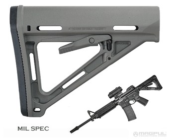 Magpul MOE Carbine Stock Mil-Spec - Olive Drab MAG400-OD Photo 2