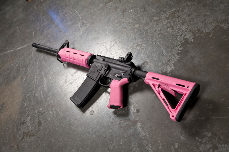 Magpul Industries Magpul MOE Carbine Stock Commercial Pink