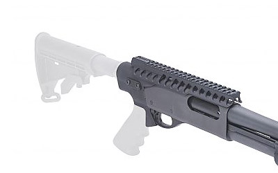 Mesa Tactical Telescoping Stock Adapter with Rail Remington 870