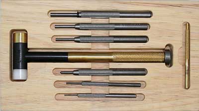 Pachmayr Lyman Deluxe Hammer & Punch Set