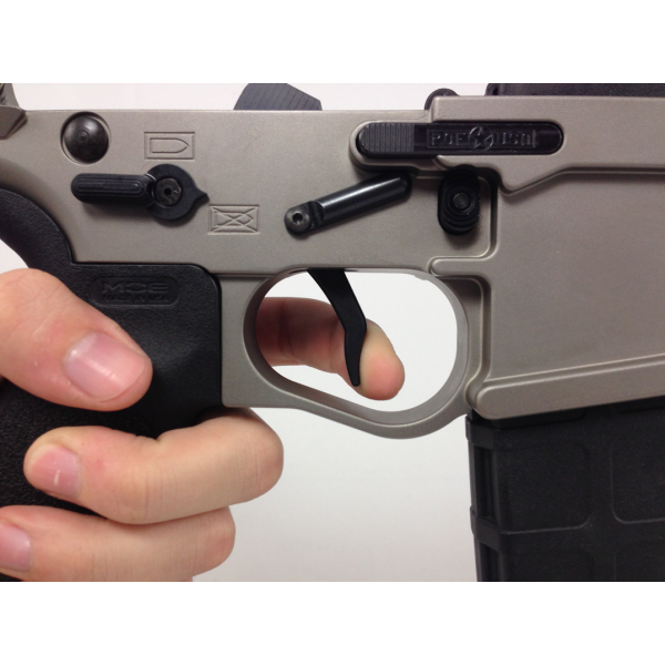 Patriot Ordnance Factory POF 5lb AR Trigger Single Stage Enhanced Finger Placement