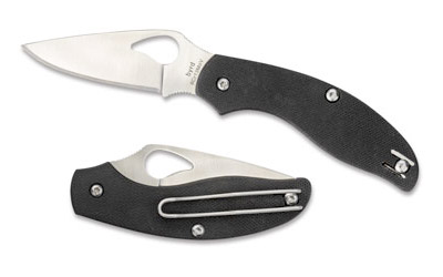 Spyderco Syderco Byrd Tern Slipit Black G10 Pln