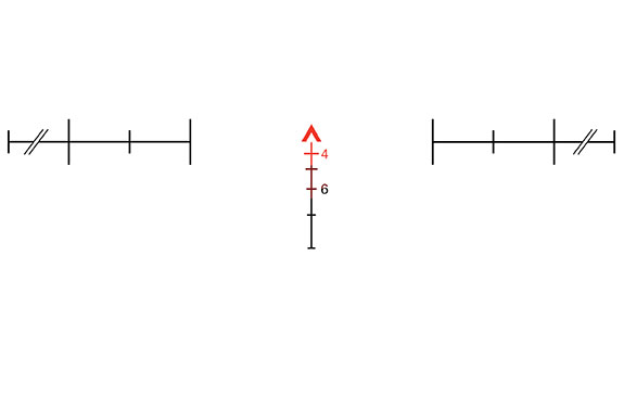 Trijicon Trijicon ACOG 4x32 BAC Rifle Combat Optic (RCO)Â Scope with Red Chevronronronron Reticle for the USM