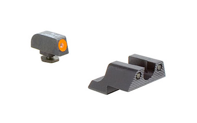 Trijicon HD Night Sight Set â€” Orange Front Outline â€” for GlockÂ® Pistols