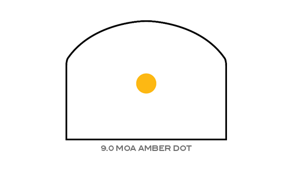 Trijicon Trijicon RMR Dual-Illuminated Sight â€“ 9.0 MOA Amber Dot