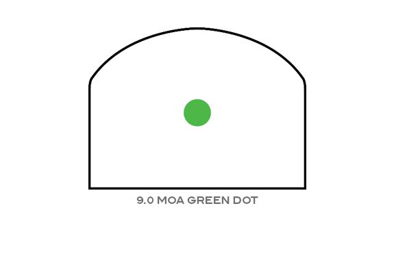 Trijicon RMR Dual-Illuminated Sight - 9.0 MOA Green Dot Cerakote Flat Dark Earth