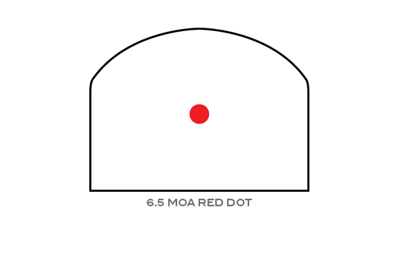 Trijicon Trijicon RMR Sight Adjustable (LED) - 6.5 MOA Red Dot