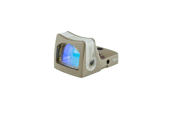 Trijicon Trijicon RMRÂ® Dual-Illuminated Sight - 12.9 MOA Green Triangle Cerakote Flat Dark Earth