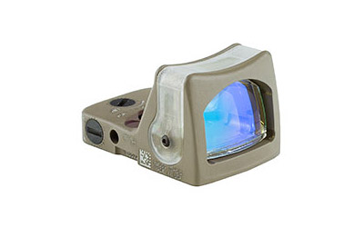 Trijicon Trijicon RMRÂ® Dual-Illuminated Sight - 12.9 MOA Green Triangle Cerakote Flat Dark Earth