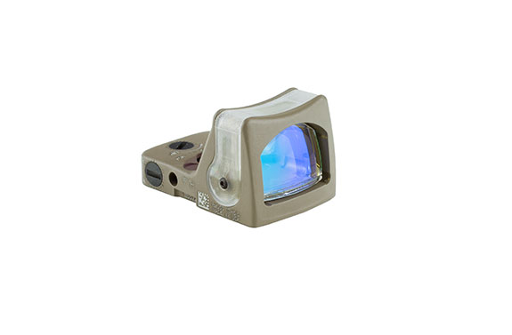 Trijicon Trijicon RMRÂ® Dual-Illuminated Sight - 12.9 MOA Green Triangle Cerakote Flat Dark Earth