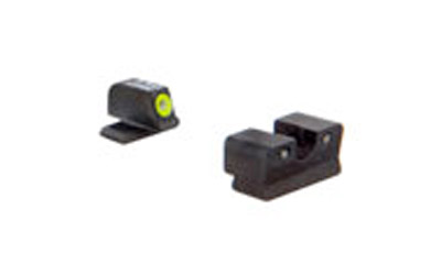 Trijicon Trijicon HD Night Sight Set with Yellow Front Outline; Comparable to #6 Front/#8 Rear â€” for Sig Sa