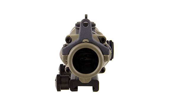 Trijicon Trijicon ACOG 4x32 Scope with Amber Center Illumination for M4A1 â€“ includes Flat Top Adapter, Back