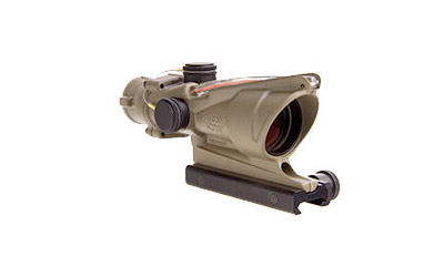 Trijicon Trijicon ACOG 4x32 Scope with Amber Center Illumination for M4A1 â€“ includes Flat Top Adapter, Back