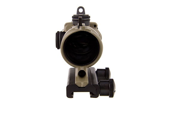 Trijicon Trijicon ACOG 4x32 Scope with Amber Center Illumination for M4A1 â€“ includes Flat Top Adapter, Back